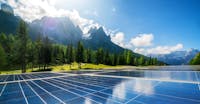 Grøn energi projekt  / solceller, vin